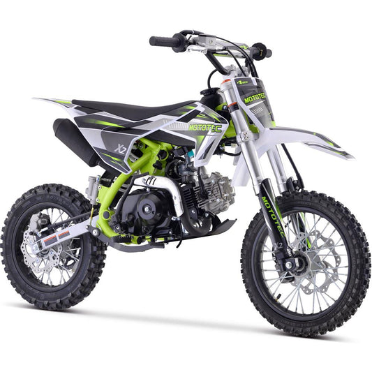 MotoTec X3 125cc 4-Stroke Gas Dirt Bike(125cc)