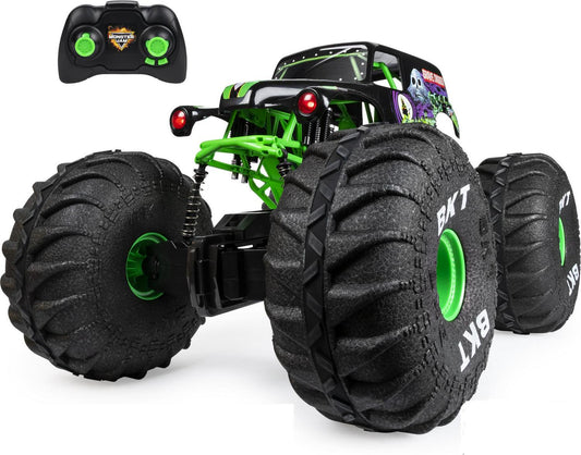 Monster Jam, Official Mega Grave Digger All-Terrain Remote Control Monster Truck with Lights, 1: 6 Scale, Kids Toys for Boys(Default Title)