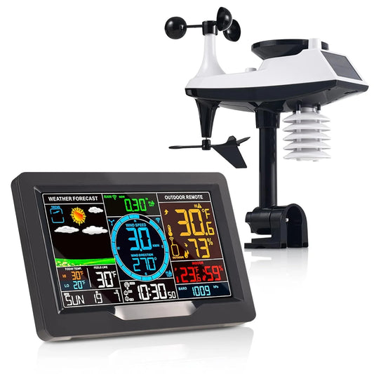 Professional Weather Station Wireless Indoor Outdoor Thermometer(Default Title)