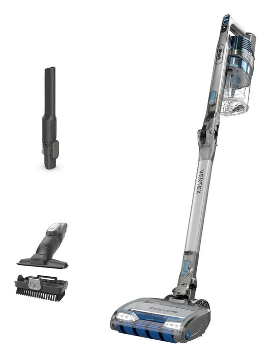 Shark IZ462H Vertex Ultra Lightweight Cordless Stick Vacuum with DuoClean PowerFins, Crevice, Pet Multi-Tool, Anti-Allergen, Brush, Removable Handheld, Flex, 60 min Runtime, Blue, MultiFLEX(Default Title)