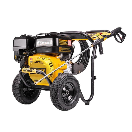 Petrol-powered cold water pressure washer with 420 cm³ engine, 4400 PSI (286 bar), 4.0 GPM (15.1 l/min).