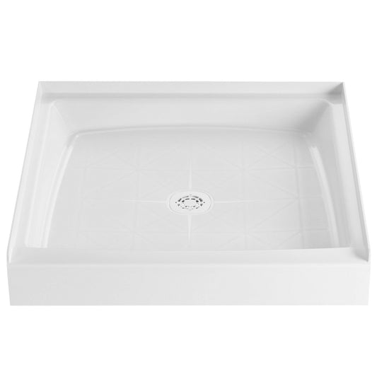 ProFlo 32′′ x 32′′ White Shower Pan with Strainer, Slip-Resistant, Durable Composite(Default Title)
