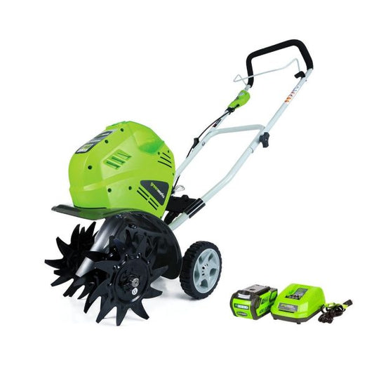 40V 10-inch Cordless Cultivator/Tiller with 40 Ah Battery and Charger, 27062