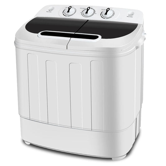 13lbs Capacity Compact Mini Twin Tub Washing Machine(Default Title)