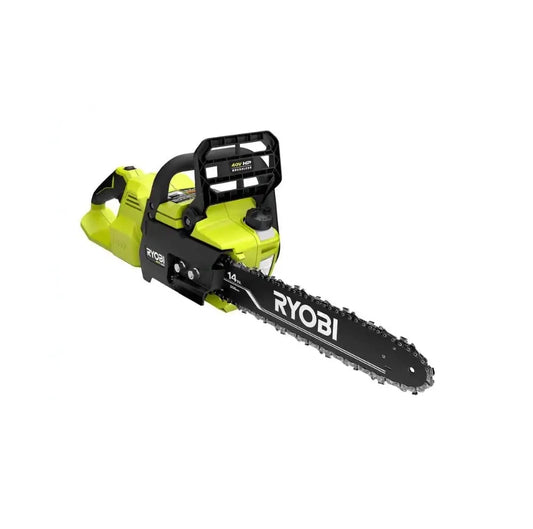 Ryobi 18′′ 40V Cordless Chainsaw Kit with Battery  Charger, Green(Default Title)