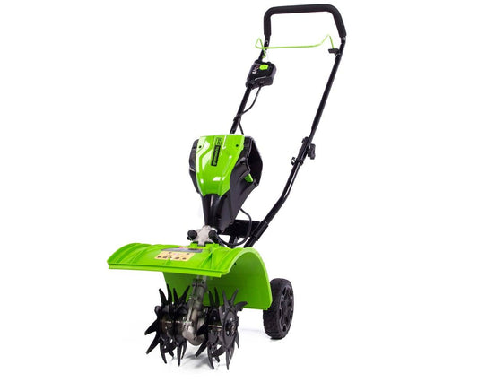 Greenworks Pro 60V Cordless Garden Cultivator, 8-Inch, Tool-Only, High-Efficiency Motor(Default Title)