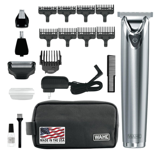 Wahl Stainless Steel Lithium Ion 2.0+ Beard Trimmer for Men(Default Title)