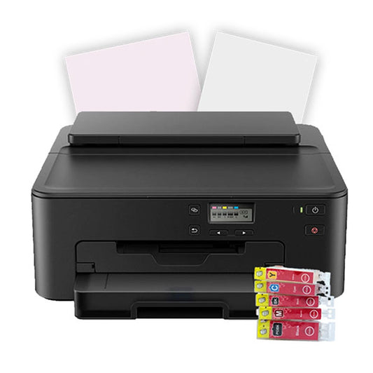 Canon TS702 Edible Inkjet Printer Bundle with Wafer Paper  Edible Ink Cartridges(Default Title)