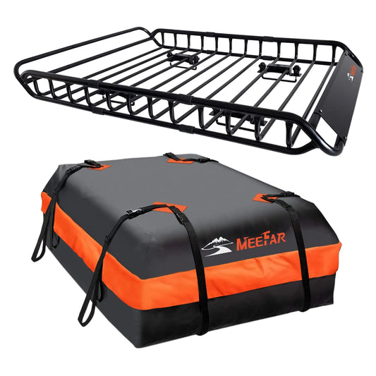 MeeFar Roof Rack Carrier Basket Universal Rooftop(Default Title)