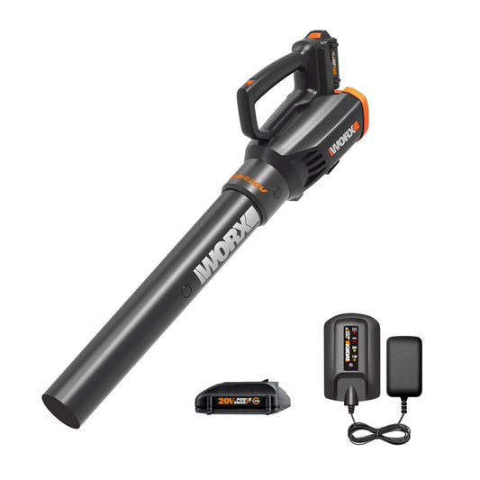 Worx 20V 2-Speed Cordless Leaf Blower with Turbine Fan(Default Title)