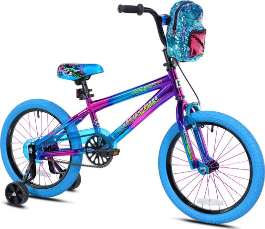 Genesis 18 Illusion Girl’s Bike, Blue/Purple(Default Title)