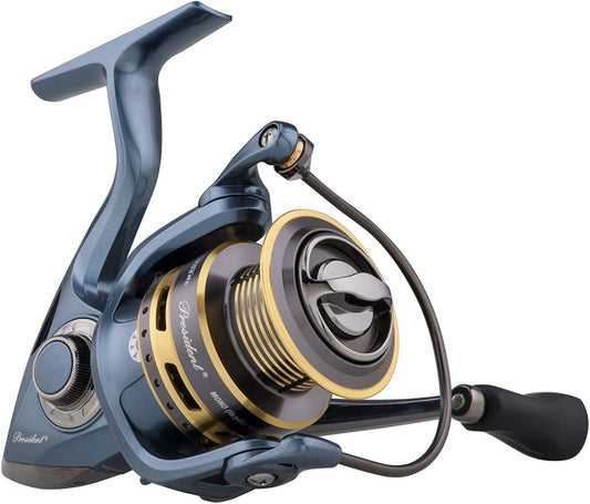Pflueger President PRESSP20X Spinning Fishing Reel, Size 20, 7 Bearings, Graphite Body, Sealed Drag(Default Title)
