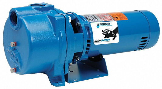Goulds GT15 1.5 HP Self-Priming Centrifugal Pump, Single Phase, Blue(Default Title)