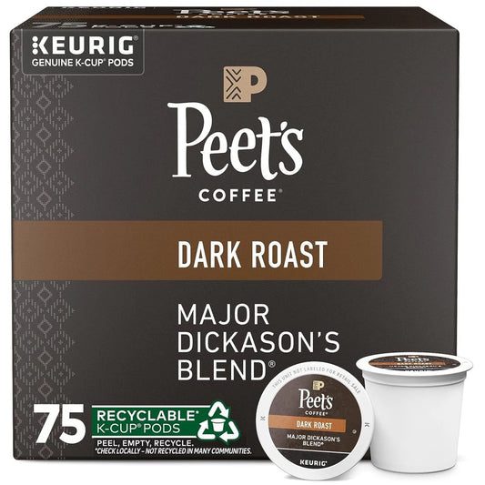 Peet’s Coffee Major Dickason’s Blend Dark Roast K-Cup Pods