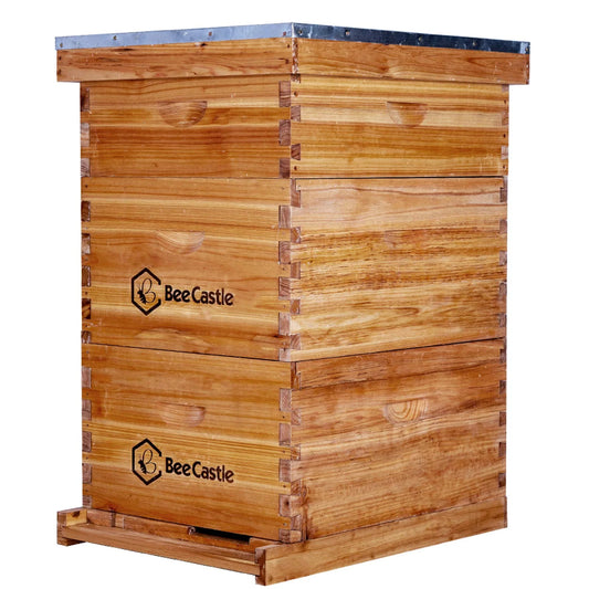 BeeCastle 10 Frame Langstroth Bee Hive Coated(Default Title)