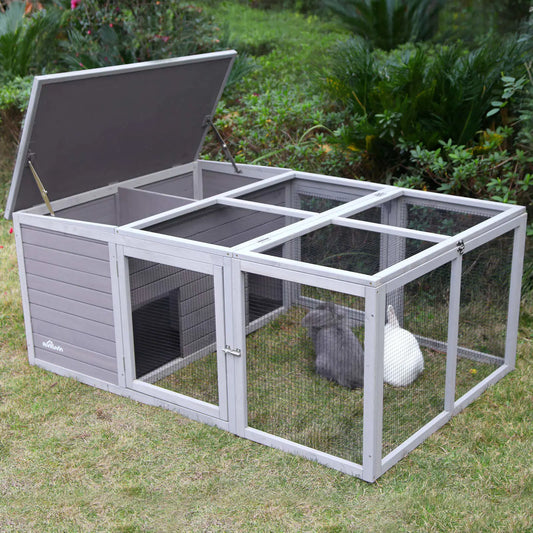 Aivituvin Rabbit Outdoor Playpen Enclosure(Default Title)