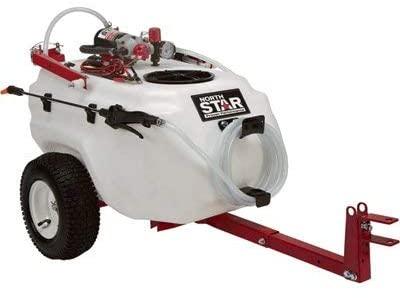 NorthStar 21-Gallon Tow-Behind Trailer Sprayer, 2.2 GPM, 12V, Boom Broadcast  Spot Sprayer(Default Title)
