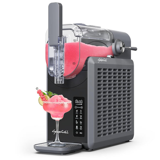Slushie Machine,24-Hour Delay StartCold Retention, 68 oz Slushy Machine with Self-Cleaning Function, Frozen Drink Maker with 5 Preset Programs,Frozen Margaritas, Frappés, and More