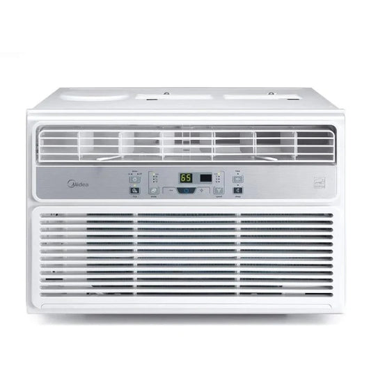 Midea MAW06R1BWT Window Air Conditioner 6000 BTU EasyCool AC (Cooling Dehumidifier and Fan Functions) for Rooms Up to 250 Sq ft.