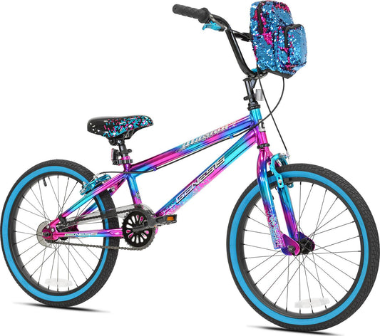 Genesis 20 Illusion Girls Bike, Blue/Purple(Default Title)