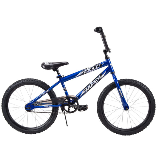 Huffy Rock It 20′′ Kids Bicycle, Royal Blue, Ages 5+, Single-Speed, Training Wheels(Default Title)