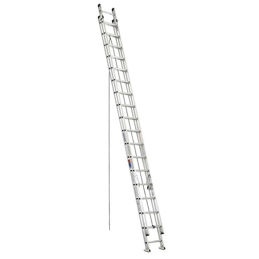 Werner D1536 2 Aluminum Extension Ladder 36 ft, 300 lb Capacity, Heavy Duty I Beam Rails