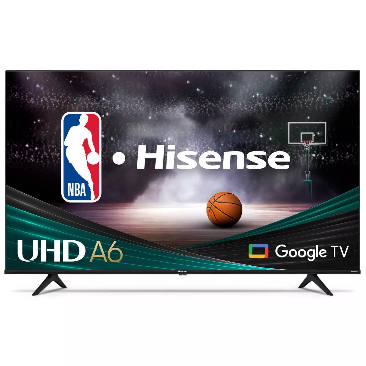 Hisense 65′′ A6 Series 4K UHD Smart Google TV with Dolby Vision HDR, Game Mode Plus, Chromecast, Bluetooth, Voice Remote(Default Title)