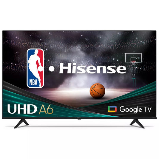 Hisense 65′′ A6 Series 4K UHD Smart Google TV with Dolby Vision HDR, Game Mode Plus, Chromecast, Bluetooth, Voice Remote(Default Title)