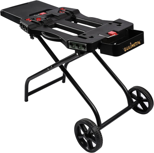 Versatile Grill Cart for Weber Q1000/Q2000  Blackstone 17/22, Durable  Convenient(Default Title)