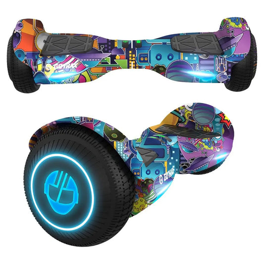 GOTRAX Edge Hoverboard for Kids Adults, 6.5" Tires 6.2Mph  2.5 Miles Self Balancing Scooter(Default Title)