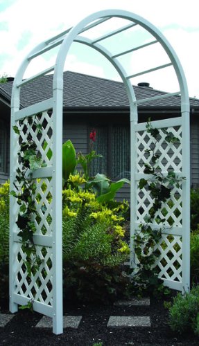 DuraTrel Somerset Vinyl Arch Arbor