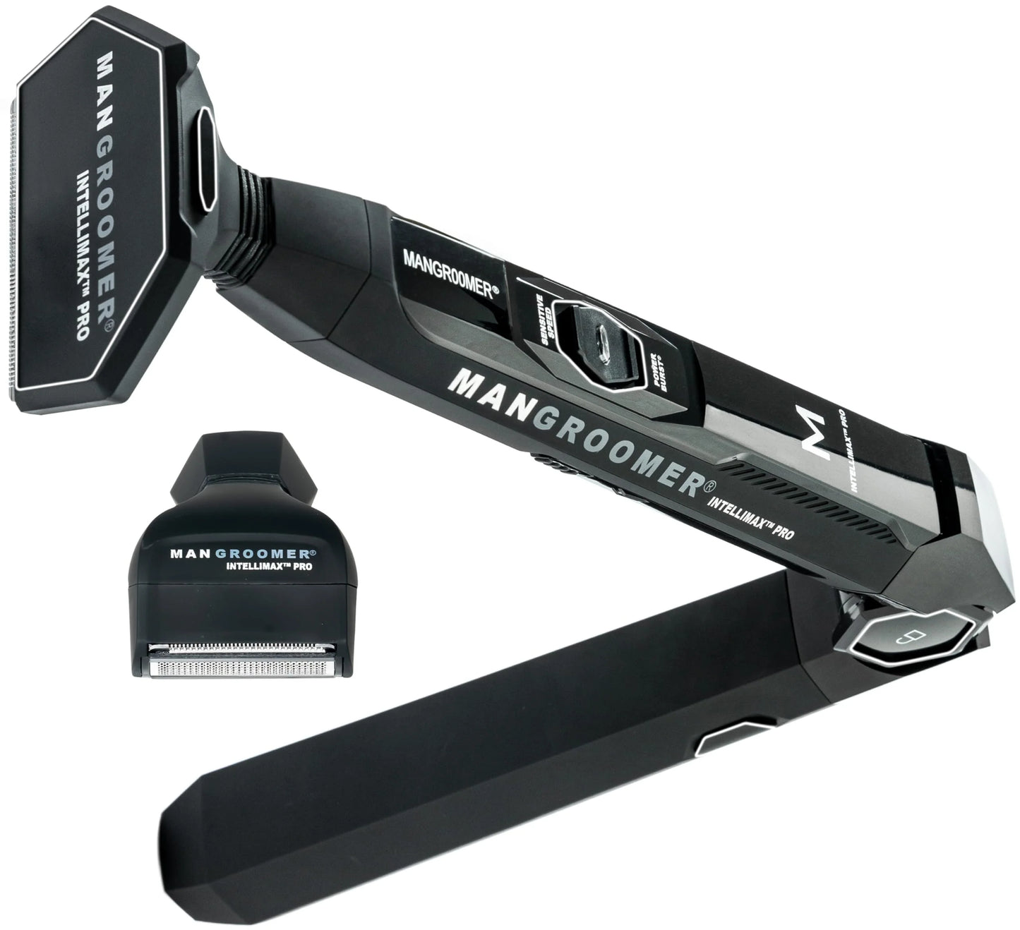 MANGROOMER New Back Shaver with 2 Shock Absorber Flex Heads(Default Title)