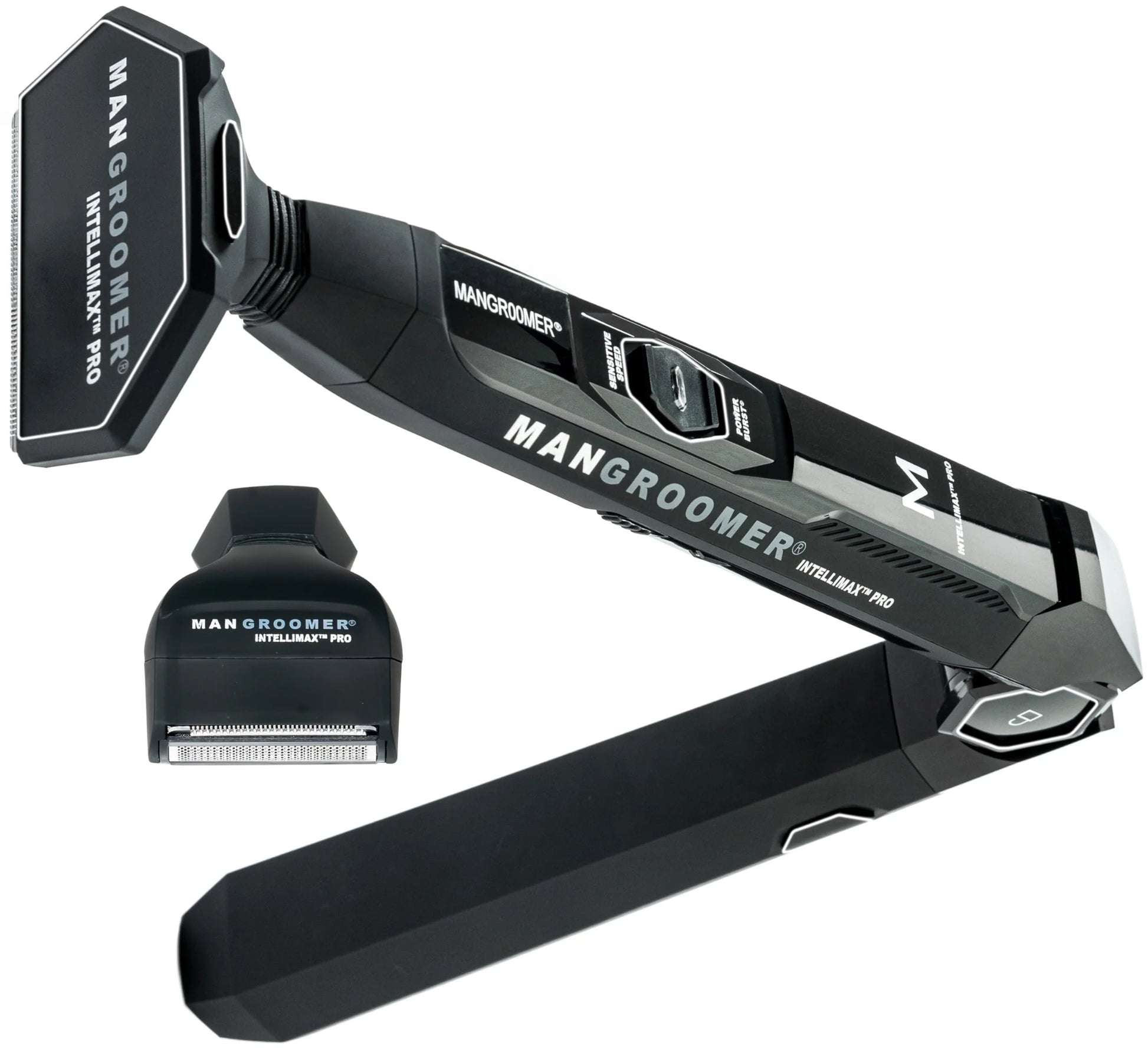 MANGROOMER New Back Shaver with 2 Shock Absorber Flex Heads(Default Title)