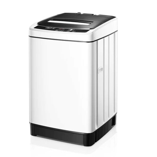 AICOOK Portable Full-Automatic Washing Machine, 1.54 Cu.Ft, 8 Programs, LED Display, Compact Washer  Dryer for Apartments(Default Title)