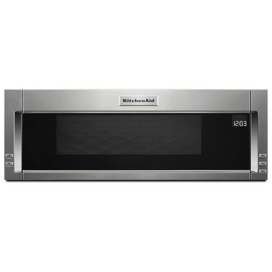 KitchenAid 30-Inch Low Profile Microwave Hood, 1000W, Stainless Steel, Dual LED, 4-Speed Ventilation(Default Title)