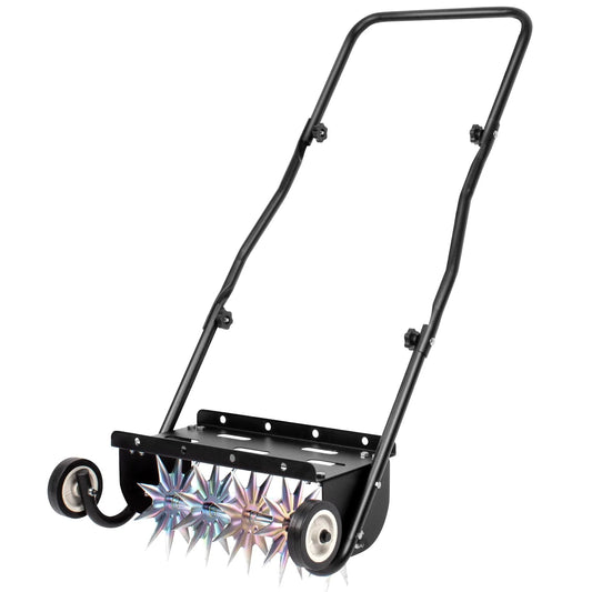 Suchtale 18 Inch Push Spike Aerator, Heavy Duty Rolling Lawn Aerator(Default Title)