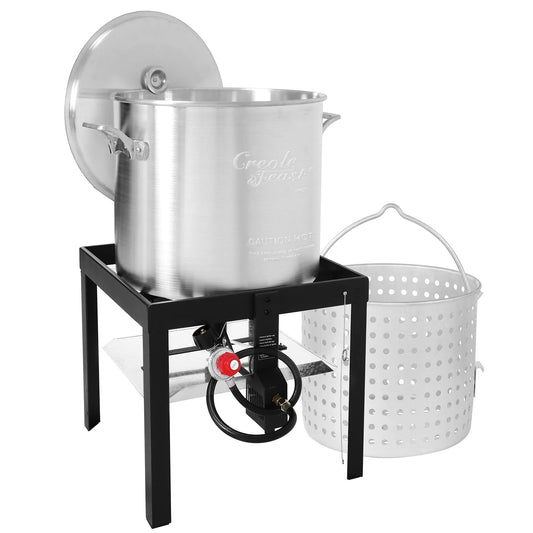 Creole Feast 60 Qt Seafood Boiling Kit with Strainer(Default Title)