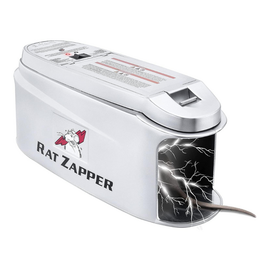 Teal Elite Electric Mouse Trap, Silver, Indoor Rodent Zapper with LED Alert, Modern Style, Model RZ100-B(Default Title)