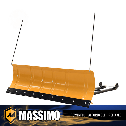 Massimo 60′′ Universal Snowplow Blade Attachment for UTV/ATV – Durable, Adjustable, Polaris-Compatible(Default Title)