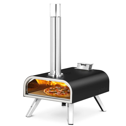 BIG HORN OUTDOORS 16 Inch Wood Pellet Burning Pizza Oven(Default Title)