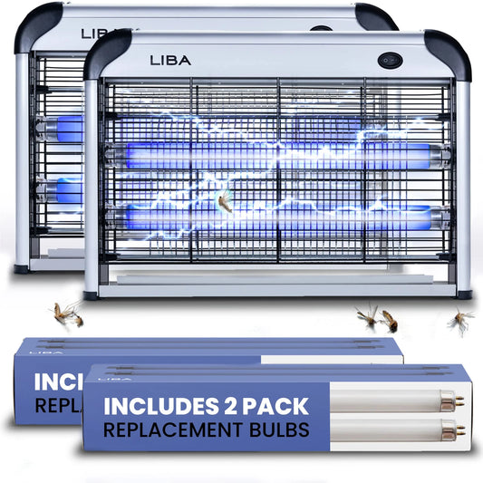 LiBa 2-Pack Electric Bug Zapper Indoor Insect Killer(Default Title)